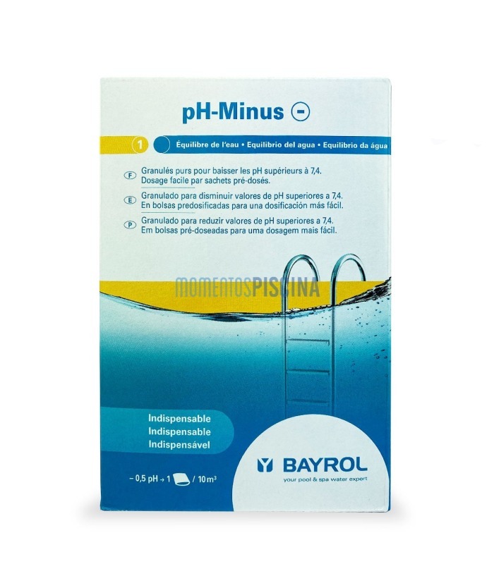 Réducteur de pH-Minus dans des sacs BAYROL