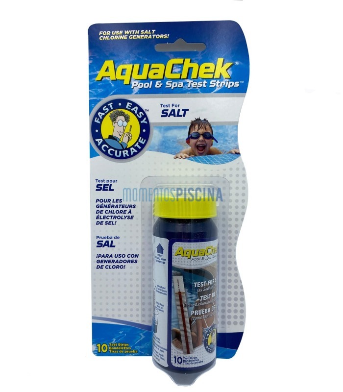 Tiras analíticas de sal Aquacheck