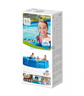 Pool Intex Metal Frame 305x76 cm with filter system