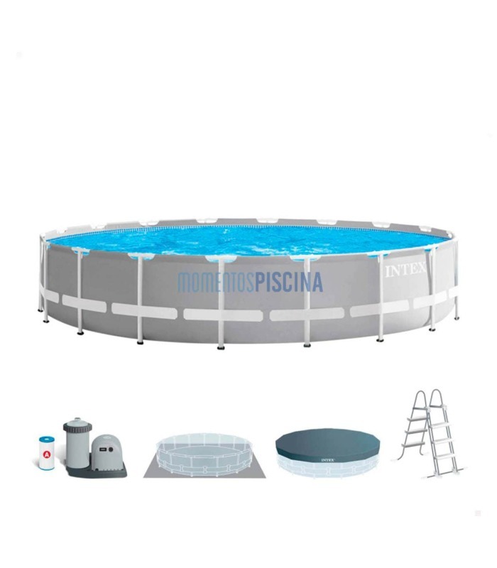 Pool Intex Prism Frame 549x122 cm with filter system