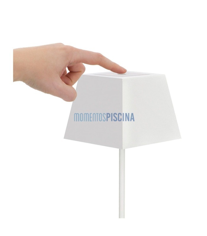 Lampada portatile a LED Litta Square
