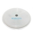 Tapa y aro circular skimmer blanco