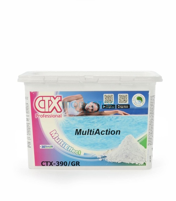Chlorine multiaction granulated 1 Kg CTX-390