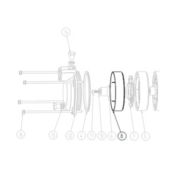 Couvercle du diffuseur Saci Sigma 300