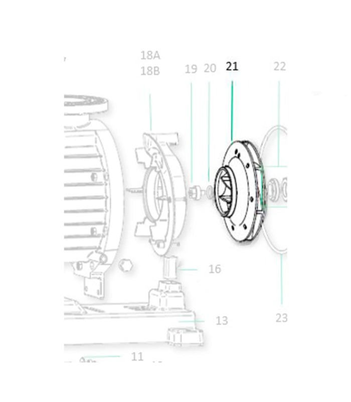 Turbine Saci Magnus 250 Noryl