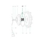 Saci Magnus/Kontra kunststof turbine mechanical seal