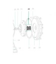 Mechanical seal Saci Magnus turbine plastic