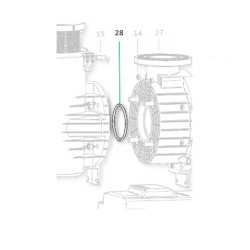 Saci Magnus body cover gasket