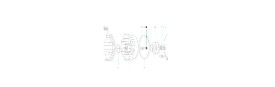 Gasket turbine cap Saci Supra