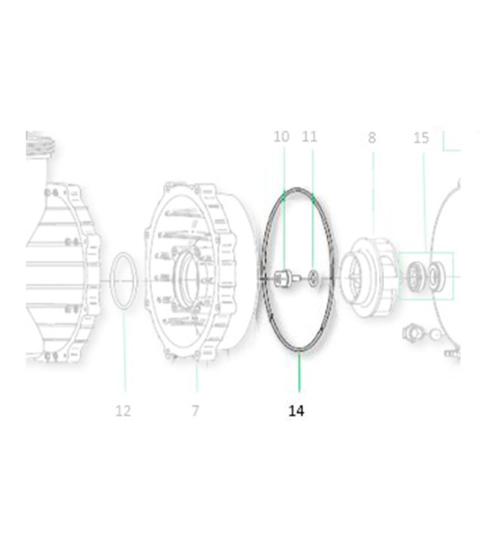 Body gasket Saci Supra