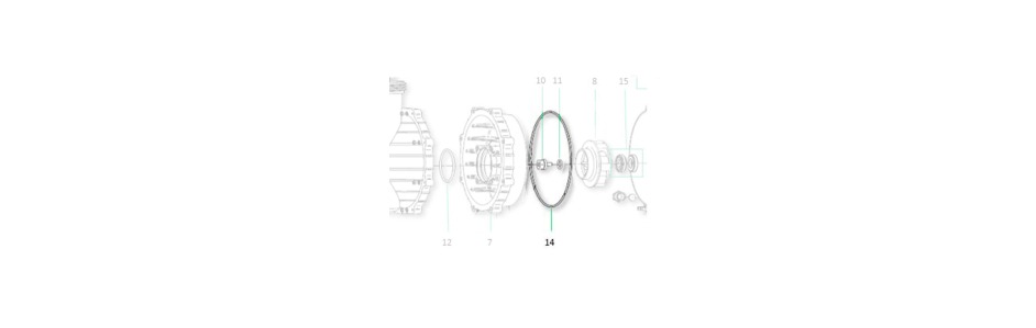 Body gasket Saci Supra