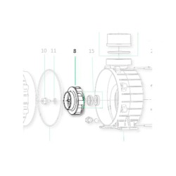 Turbine Saci Supra 400 Noryl