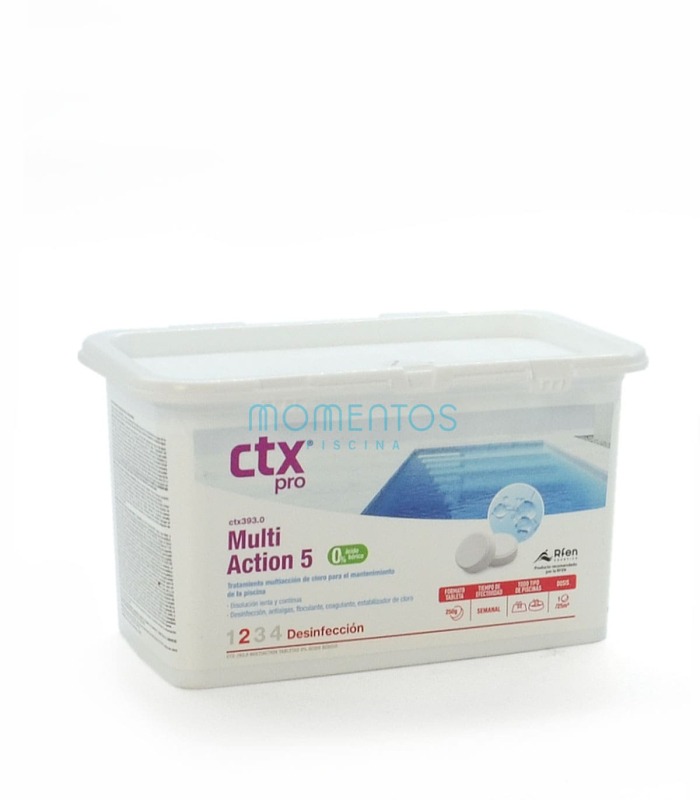 Chloor multiactie chloortabletten 1 Kg Ctx