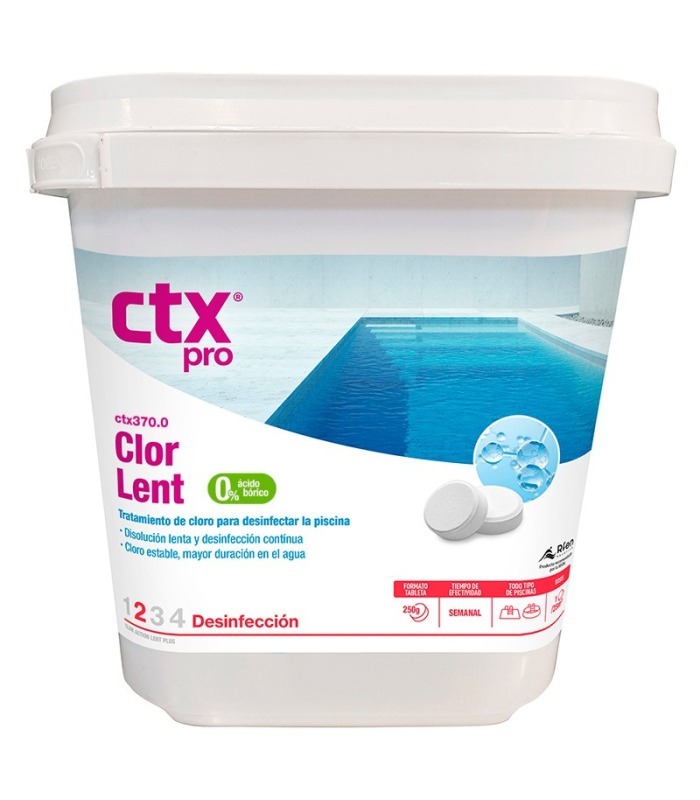 Chlore lent tablettes 5kg CTX-370a