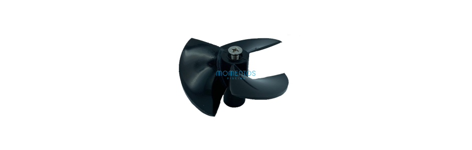 Elica a turbina nera Dolphin 9995266