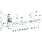 Astralpool Victoria Plus Silent pump spare parts
